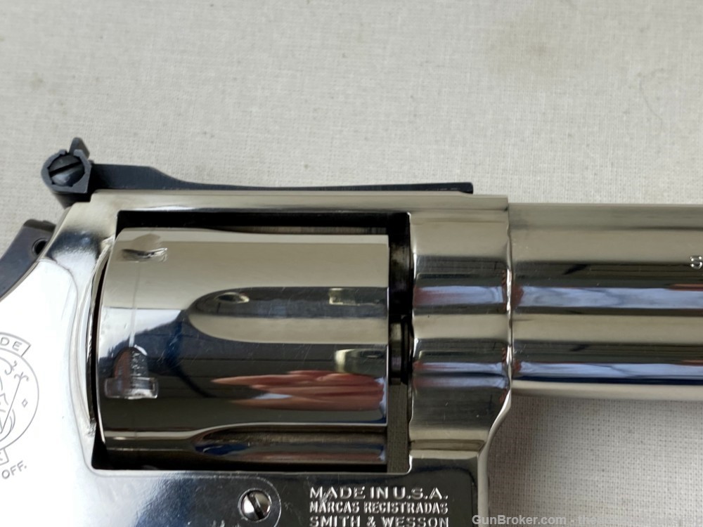 Smith & Wesson  S&W Model 586 357Mag Nickel 4"-img-22