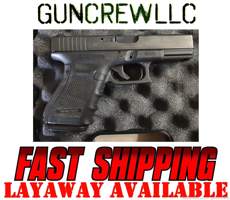 Glock G23 Gen4 G-23 Gen 4 40cal 40 S&W 40S&W Black 4.02" Layaway Available-img-0