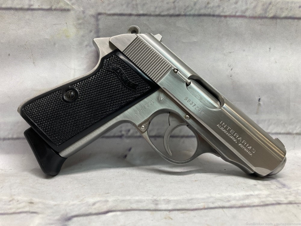 Walther Interarms PPK/S 380 Stainless Pistol USA -img-4