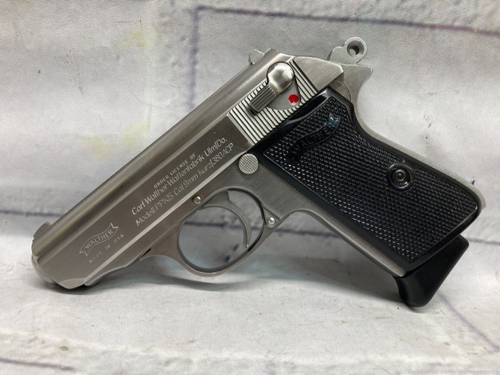 Walther Interarms PPK/S 380 Stainless Pistol USA -img-12