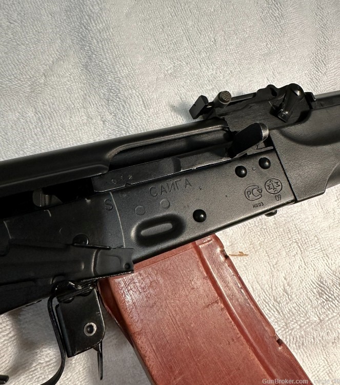 Saiga 5.45x39 AK74 Banned - Rifle Dynamics rear conversion + bakelite-img-2