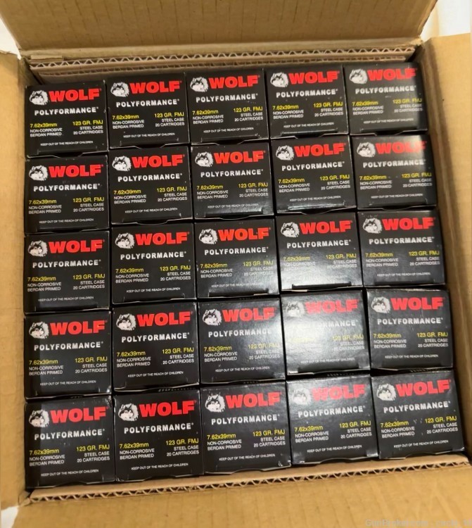 1000 Wolf Polyformance 123gr FMJ-img-0