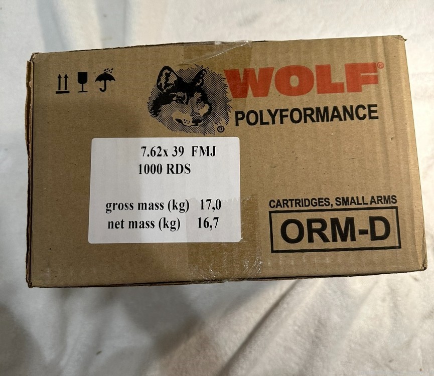 1000 Wolf Polyformance 123gr FMJ-img-1