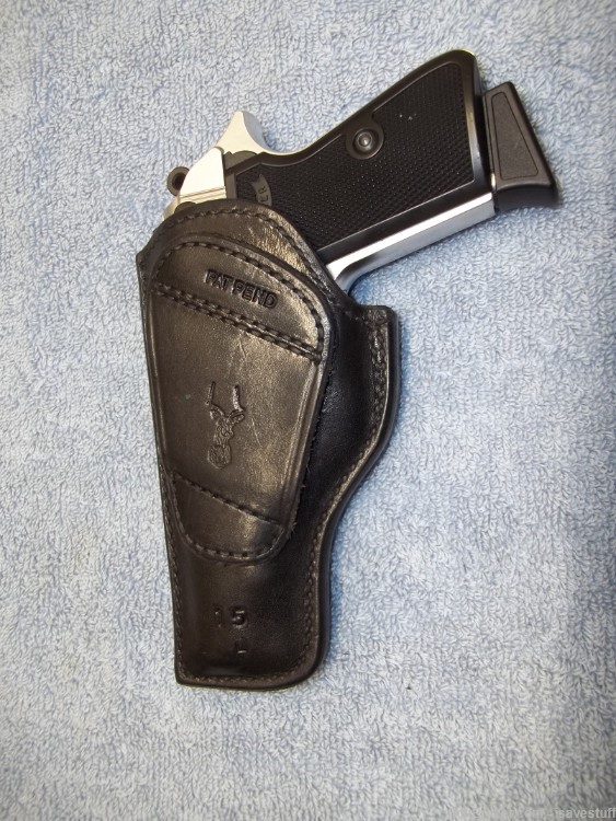 Safariland Right Hand OWB Lined Leather Holster Walther PPK PPK/S 32 380-img-1