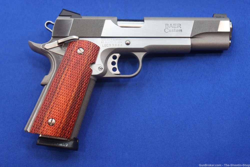 LES BAER Model CONCEPT VI 1911 Pistol 45ACP 5" MATCH Stainless Steel 45 New-img-8
