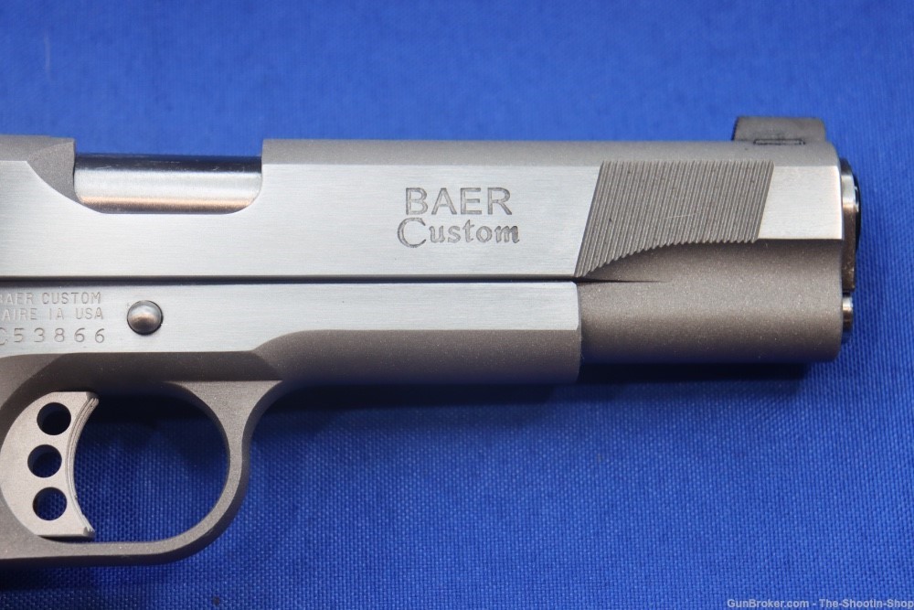 LES BAER Model CONCEPT VI 1911 Pistol 45ACP 5" MATCH Stainless Steel 45 New-img-9