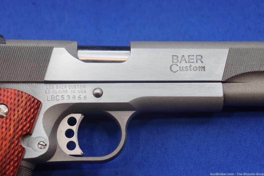 LES BAER Model CONCEPT VI 1911 Pistol 45ACP 5" MATCH Stainless Steel 45 New-img-10