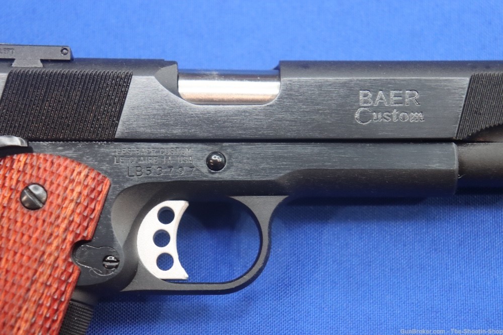 LES BAER PREMIER II Tactical 1911 Pistol 45ACP 5" MATCH ADJ Sights New AMBI-img-9