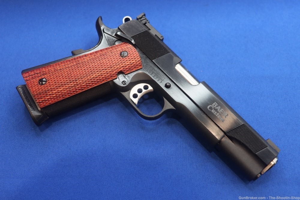 LES BAER PREMIER II Tactical 1911 Pistol 45ACP 5" MATCH ADJ Sights New AMBI-img-34