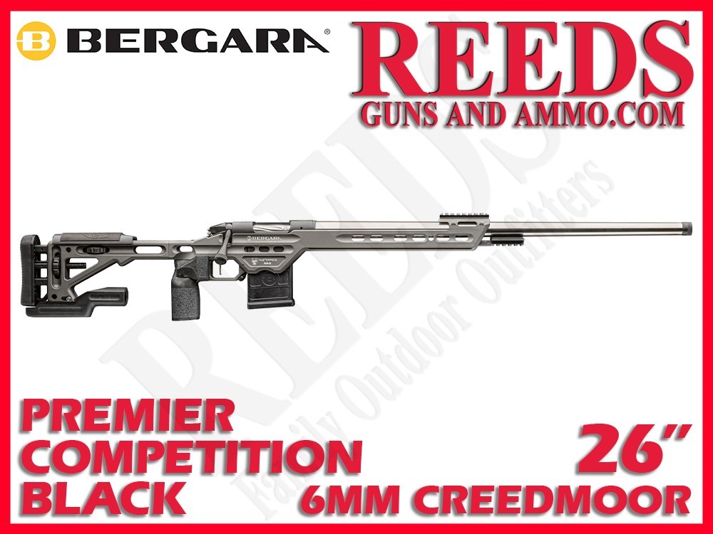 Bergara Premier Competition Black 6mm Creedmoor 26in BPR25-6CM-img-0