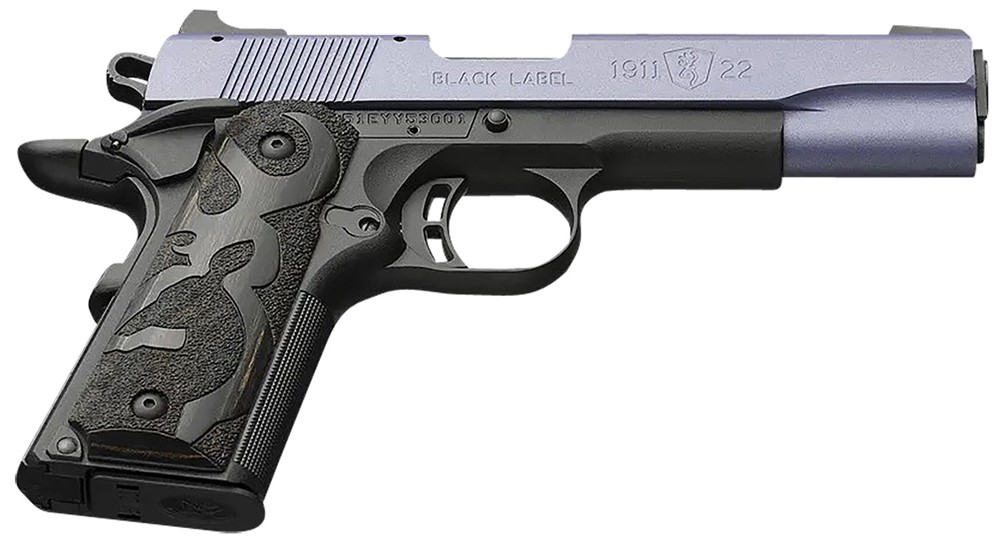Browning 1911-22 Black Label 22 LR Pistol 4.25 Crushed Orchid 051893490-img-2