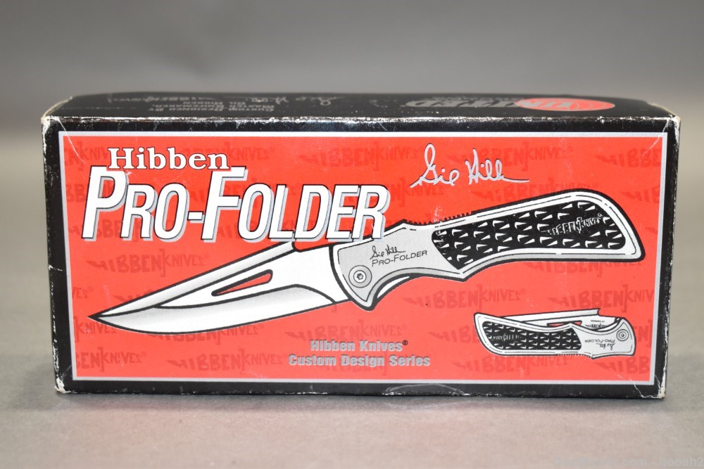 Gil Hibben Pro Folder Limited Production 1 Of 1500 0365/1500 W/Box READ-img-0