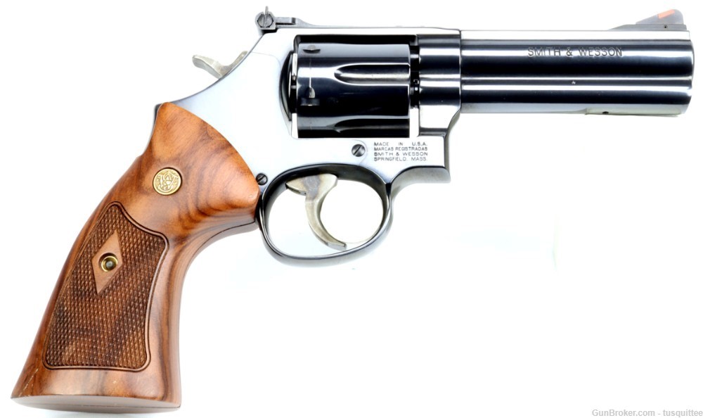SMITH & WESSON MODEL 586-8 in .357 Magnum IN FACTORY CASE!-img-8