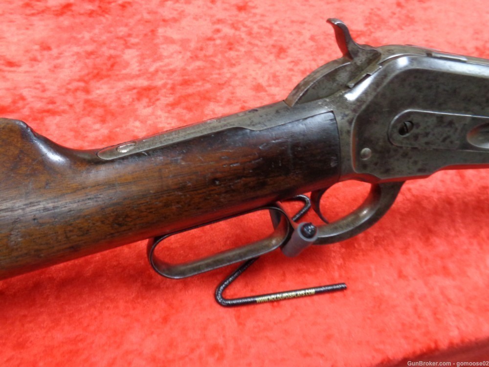 1887 WINCHESTER Model 1886 45-90 Caliber Antique Lever Action Rifle I TRADE-img-2