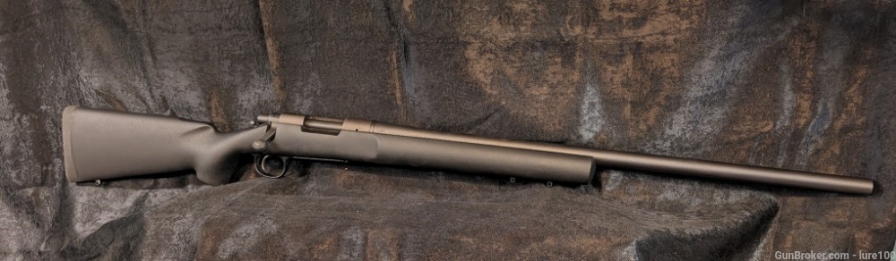 Remington 700 BDL VARMINT Blued 22-250 HS Percision stock heavy barrel nice-img-0