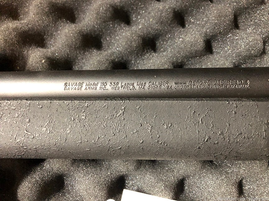 #023 Savage 110 in 338 Lapua w/Fluted Barrel; Unfired-img-7
