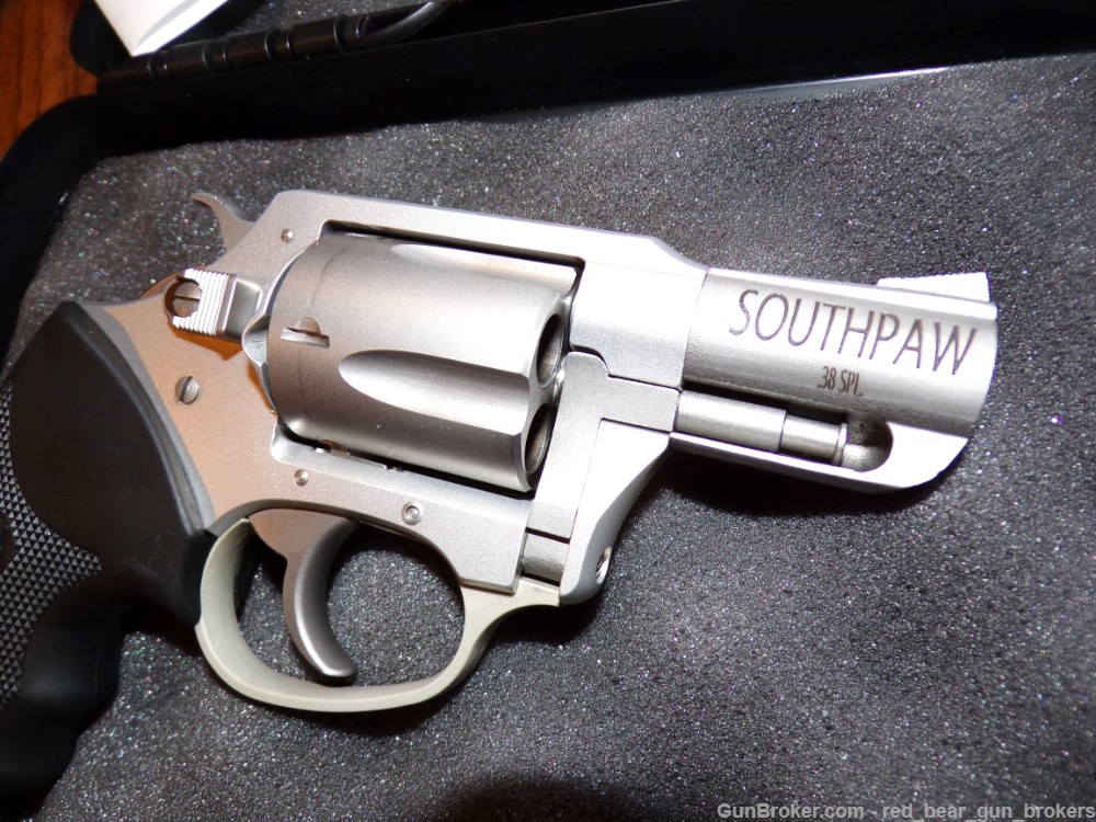 Charter Arms Southpaw (Model# 93820) Left Hand Revolver in .38 SPL + P-img-3