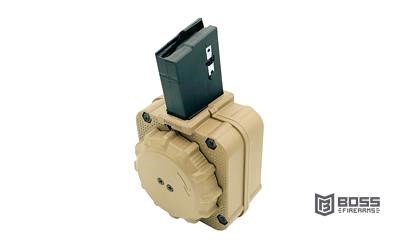 PROMAG AR-15 5.56 DRUM 65RD POLY FDE-img-0
