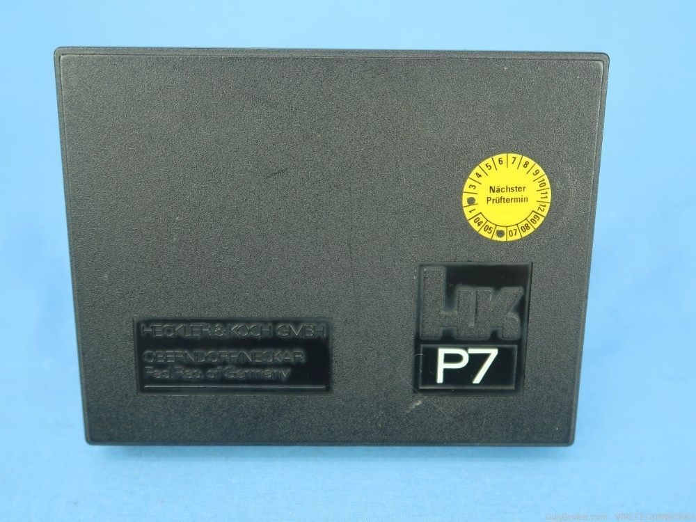 Heckler Koch HK P7 PSP 9mm German Grade A Cased 1987-img-1