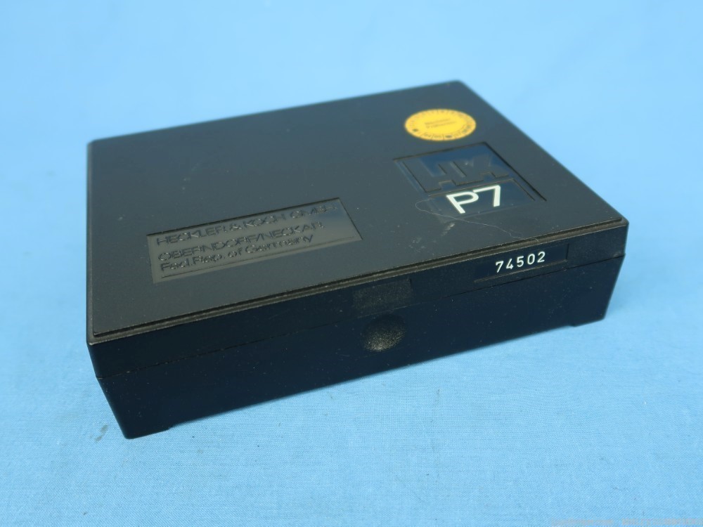 Heckler Koch HK P7 PSP 9mm German Grade A Cased 1987-img-60