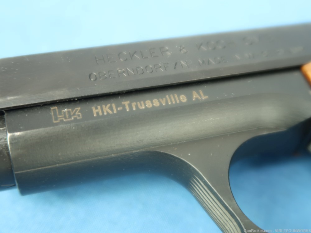 Heckler Koch HK P7 PSP 9mm German Grade A Cased 1987-img-43