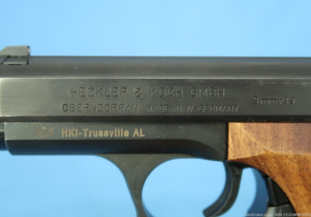 Heckler Koch HK P7 PSP 9mm German Grade A Cased 1987-img-29