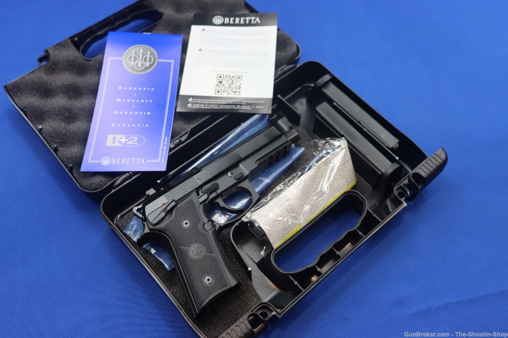 Beretta Model 92GTS Pistol 9MM 15RD Mags 92 GTS Ambi 92X Optics Ready G DC -img-26