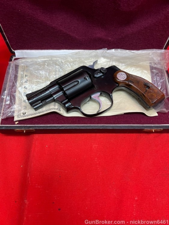 ROSSI MODEL 27 38 SPECIAL ORIGINAL CASE BEST EXAMPLE IN USA 1968 SOLD DATE-img-0