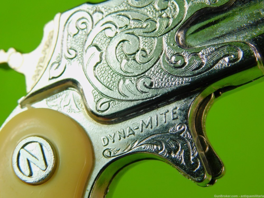 Vintage US 1960s Nichols Dyna-Mite Toy Cap Gun Derringer-img-3