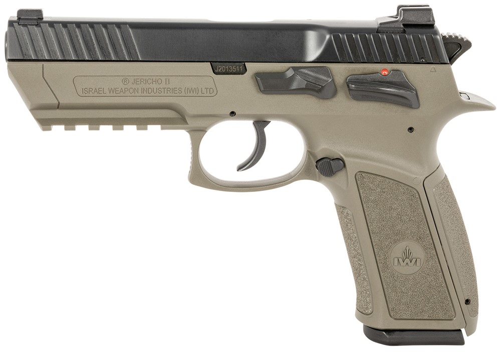 IWI US Jericho 941 Enhanced 9mm Luger Pistol 4.40 OD Green J941PL9ODII-img-1