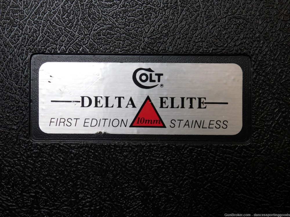 RARE! 1989 1 of 1,000 Colt Delta Elite First Edition 10mm 5" BBL-img-7