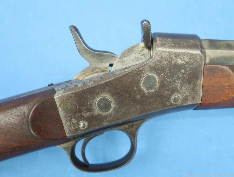 Remington No. 1 Sporting Rifle Rolling Block 50-70 CF Antique Pre 1888-img-6