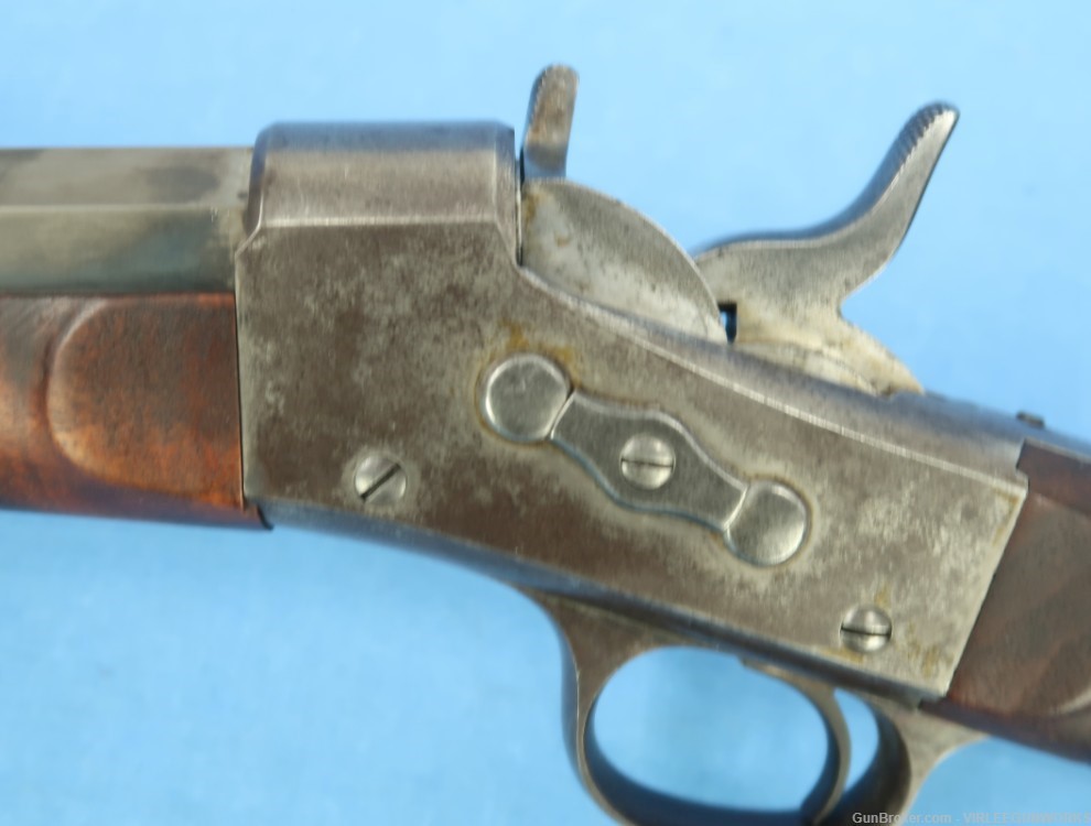 Remington No. 1 Sporting Rifle Rolling Block 50-70 CF Antique Pre 1888-img-24