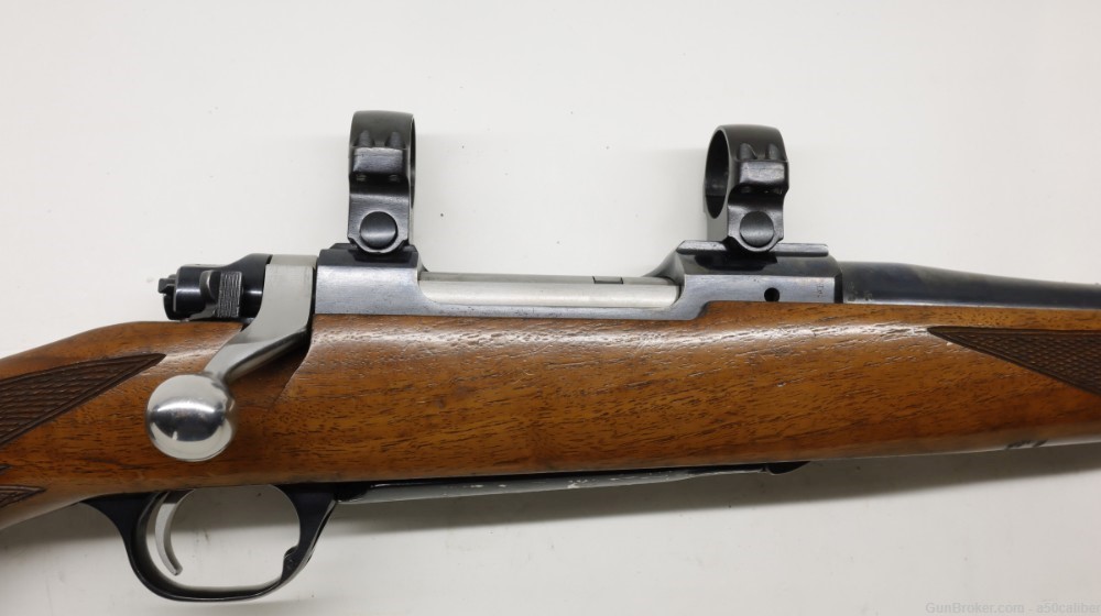 Ruger M77 77 Mark 2 International, 243 Win, 1993 With Rings #23110686-img-0