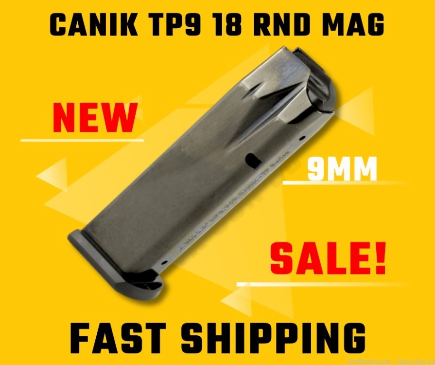 Genuine Factory Canik TP9 18 Round Magazine 9mm Mec-Gar New and Sealed-img-0