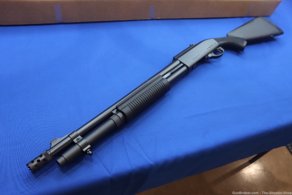 Remington Model 870 Tactical Shotgun 12GA 18.5" Optics Ready GHOST RING 12-img-25