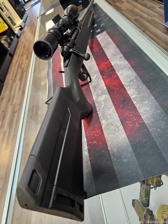 BRAND NEW Savage Axis .243 with Weaver 3-9x40mm Scope-img-1