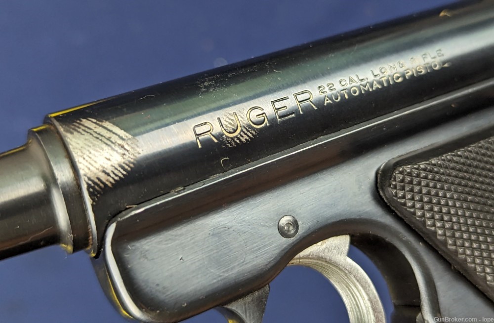 Vintage Ruger Standard Auto .22 Pistol Factory Error-img-8