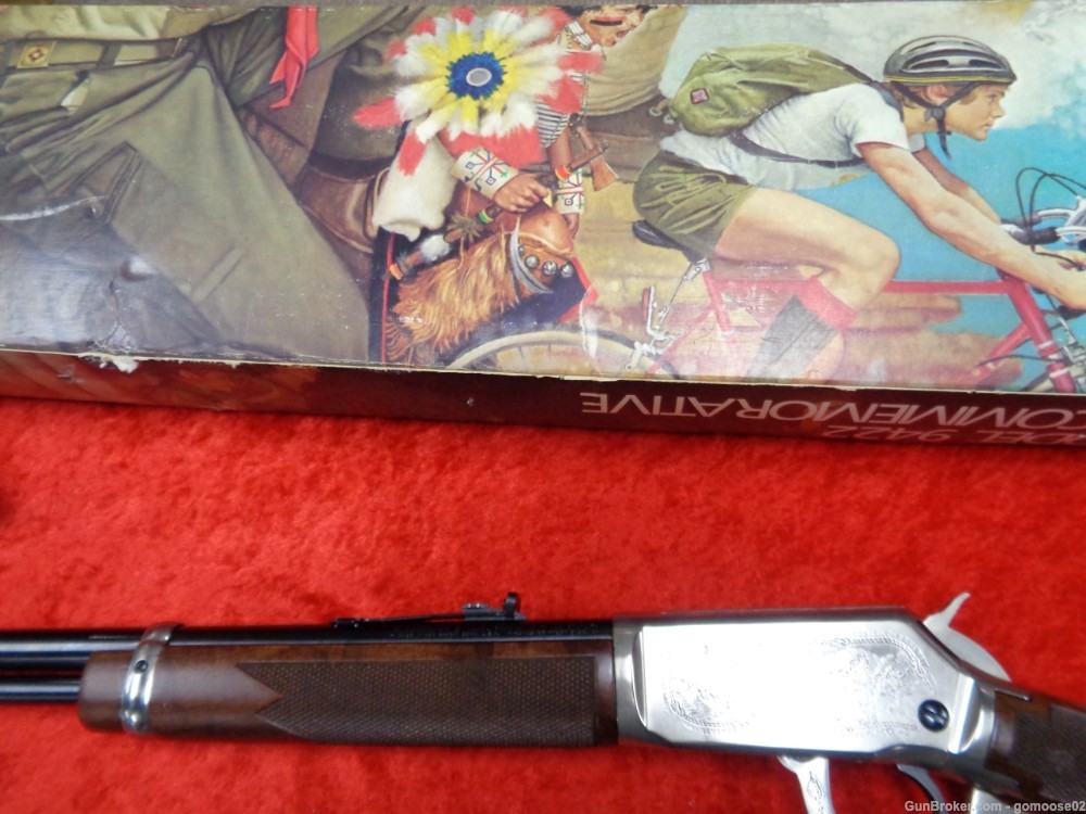 WINCHESTER Model 9422 BOY SCOUT Commemorative High Grade Wood 94 22 I TRADE-img-43