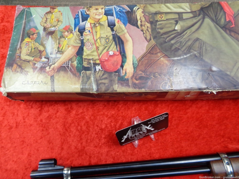 WINCHESTER Model 9422 BOY SCOUT Commemorative High Grade Wood 94 22 I TRADE-img-42
