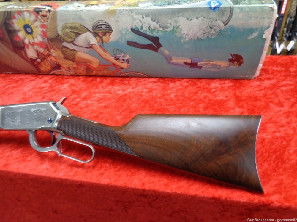WINCHESTER Model 9422 BOY SCOUT Commemorative High Grade Wood 94 22 I TRADE-img-6