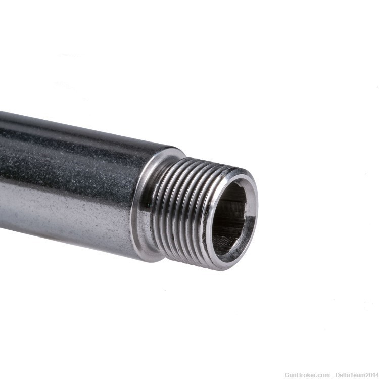 Match Grade - Glock 19 Compatible Threaded Barrel - Polished Clear PVD-img-4