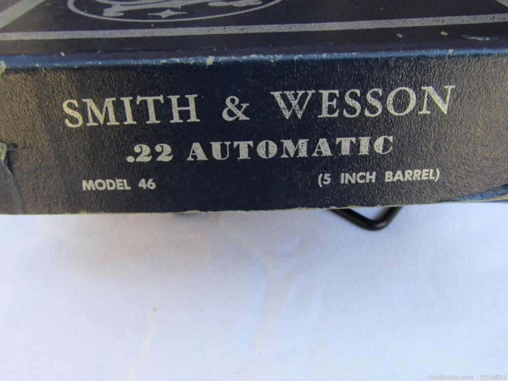 Smith & Wesson Model 46 .22 Rimfire Single Action Target, .22LR, 5" Barrel-img-29