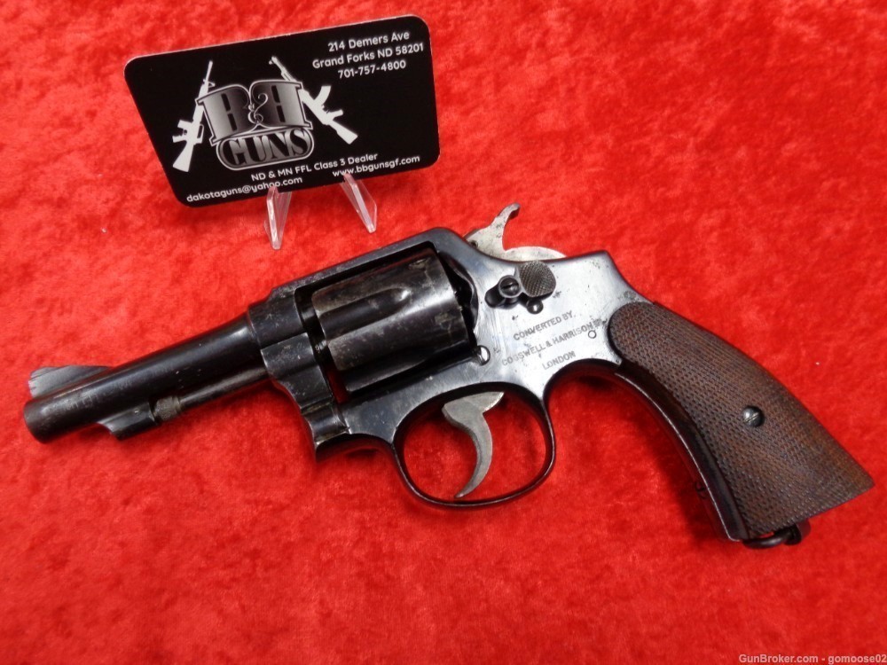 S&W Model 1905 38 Special Cogswell Harrison London Conversion M&P War TRADE-img-33