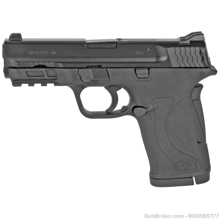 Smith & Wesson 180023 M&P Shield EZ 380 ACP 3.68" 8+1 Black Armornite Stain-img-2