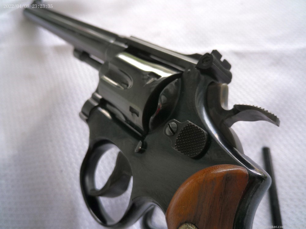 Smith & Wesson Model 17-3 K22 Masterpiece, .22LR, 8 3/8" Barrel-img-5