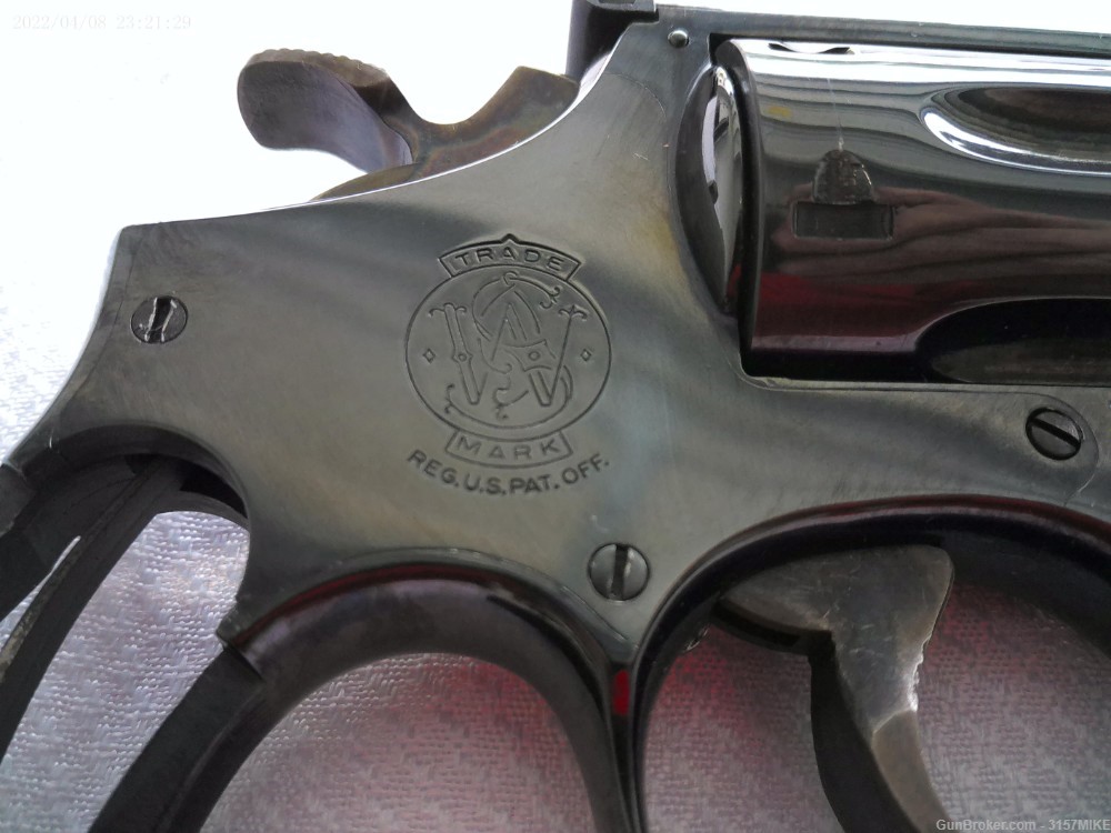 Smith & Wesson Model 17-3 K22 Masterpiece, .22LR, 8 3/8" Barrel-img-21