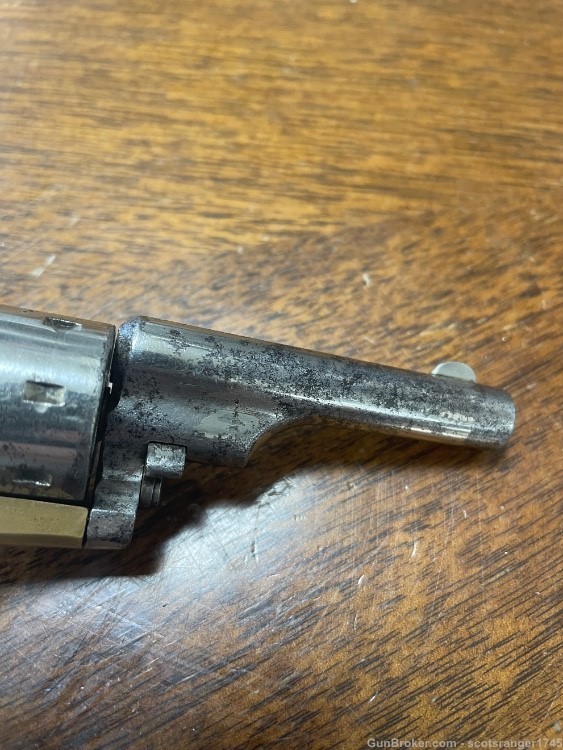 Colt 1871 Open Top Revolver 22 Caliber Brass Frame -img-14