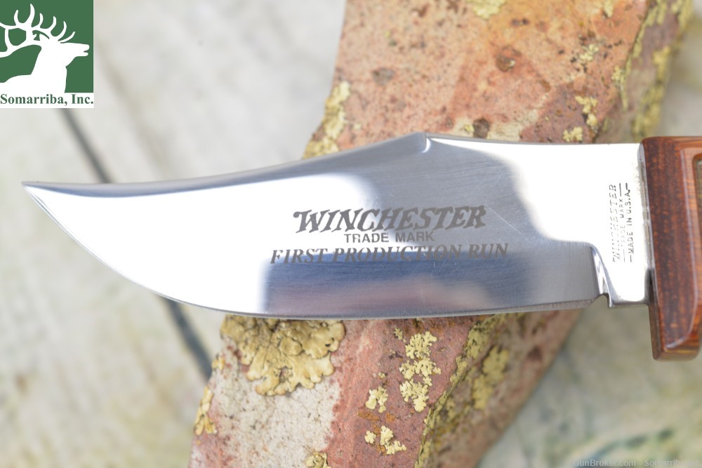 WINCHESTER MINI BOWIE KNIFE FIRST PRODUCTION RUN SUPER X 75 YEARS 1922-1997-img-3