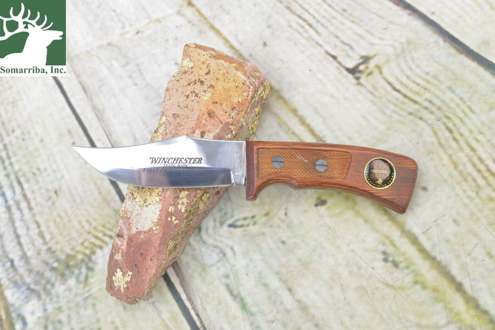 WINCHESTER MINI BOWIE KNIFE FIRST PRODUCTION RUN SUPER X 75 YEARS 1922-1997-img-0